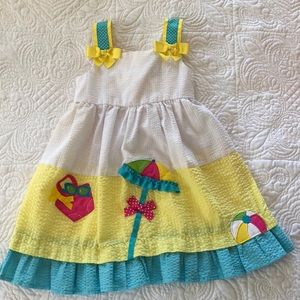 Beach Theme Toodler Dress